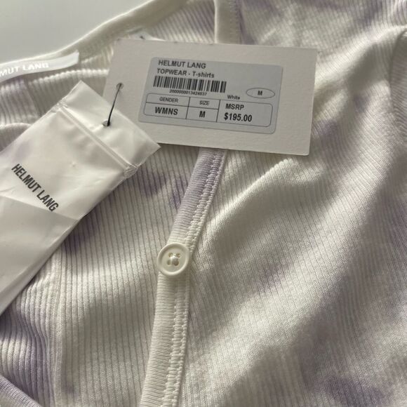 Helmut By Helmut Lang purple cloud dyed Cardigan NWT - Picture 7 of 10